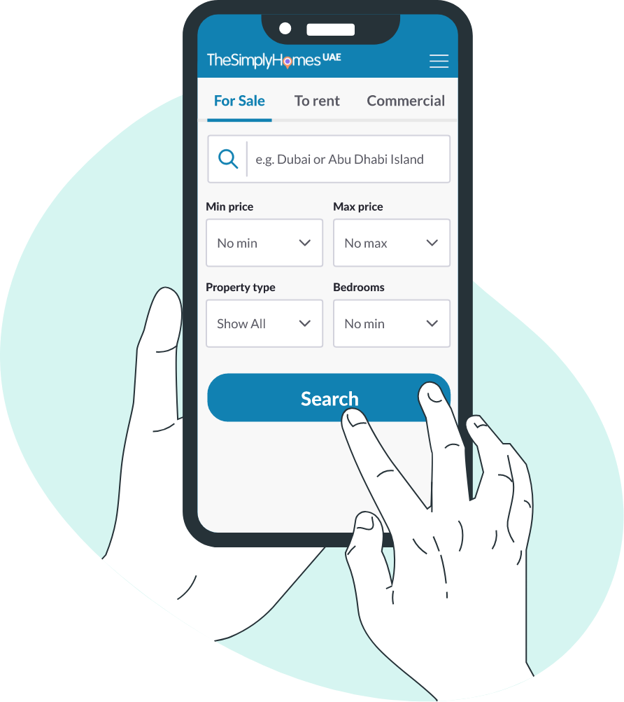 The hybrid mobile app for TheSimplyHomes property portal provides a very fast and integrated approach to searching properties and contacting agents.